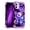 Purple Butterfly, variant on CASEFIV for iPhone 11 Case,Shiny in The Dark Three Layer Heavy Duty Shockproof Protection Hard Plastic Bumper +Soft Silicone Rubber Protective Case 6.1 inch,Purple Butterfly