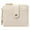Beige, variant on Wallet for Women Samll RFID Blocking Credit Card Holder Bifold Women Wallet With Keychain