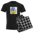 thumbnail image 6 of CafePress - Ukraine Pajamas - Men's Dark Loose Fit Cotton Pajama Set, 6 of 7