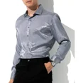 thumbnail image 2 of Camisa De Vestir Manga Larga Elegant Para Hombre Arjen Kroos, 2 of 7