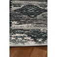 thumbnail image 4 of Linon Vintage Aztek Power Loomed Microfiber Polyester 5'x7'6" Rug in Gray, 4 of 6