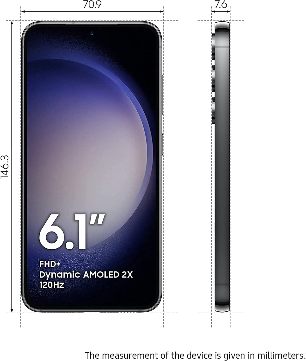 Samsung Galaxy S23 STANDARD EDITION Dual-SIM 256GB ROM + 8GB RAM (Only GSM  | No CDMA) Factory Unlocked 5G Smartphone (Green) - International Version