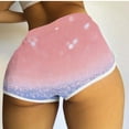 thumbnail image 2 of biudgviw Swim Shorts for Women Ealstic Waist Cute Printed Shorts Slim Trendy Athletic Tennis Volleyball Shorts for Beach, 2 of 5