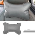 thumbnail image 4 of Coche Auto Hueso Forma Asiento Cabeza Cuello Resto Almohada De Cuero Sintético Resto, 4 of 4