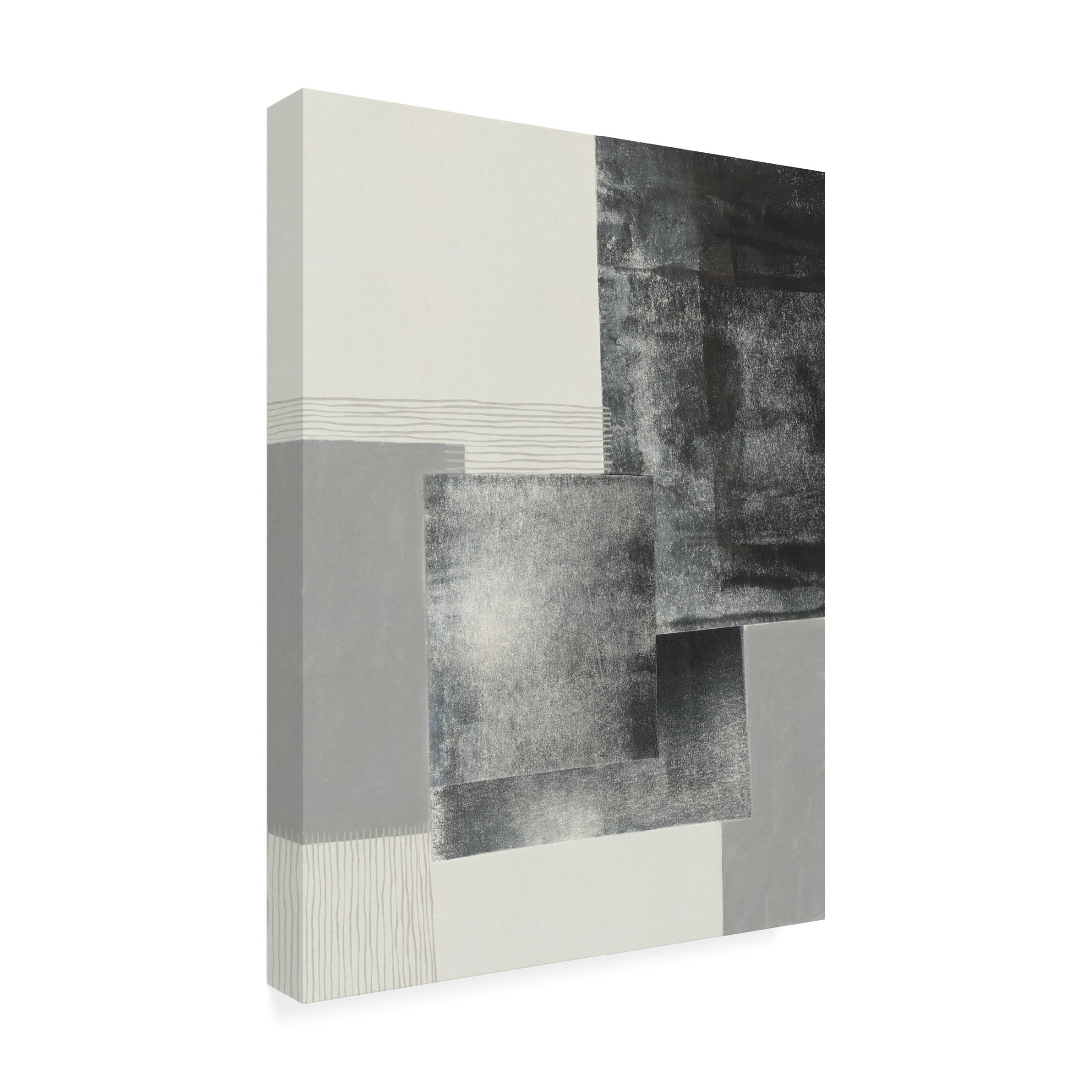 Trademark Fine Art Alisa Galitsyna  Monochrome blocks 1 Canvas Wall Art