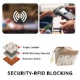 thumbnail image 6 of GAEKEAO Small Wallet for Women RFID Blocking Bifold Card Holder Vegan Leather with Zipper Coin Pocket, ID Window, 6 of 9