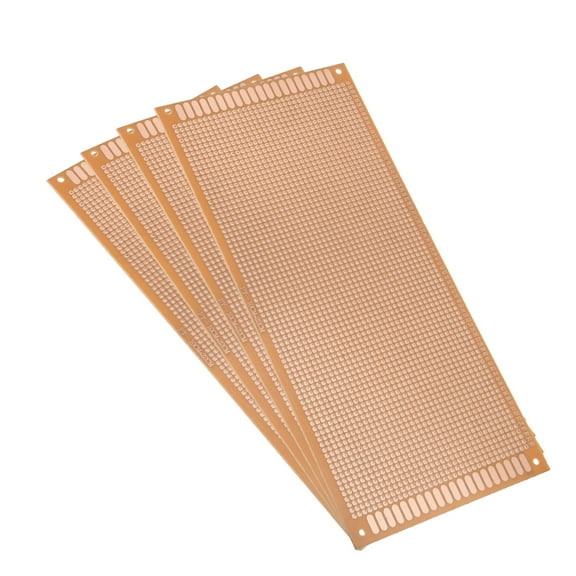 10x22cm Single Side Universal Paper Printed Circuit Board for DIY Soldering 4pcs
