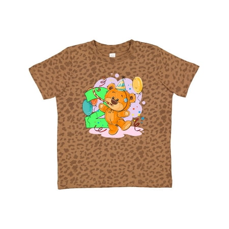 

Inktastic 2nd Birthday Teddy Bear Gift Toddler Boy or Toddler Girl T-Shirt