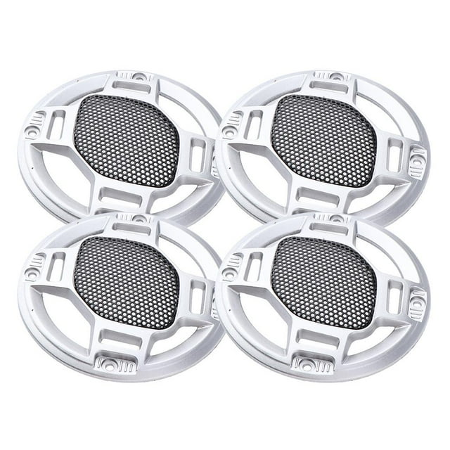 Tachiuwa 4 Pack 3 inch Speaker Cover Metal Mesh Grille Protection Decorative Circle