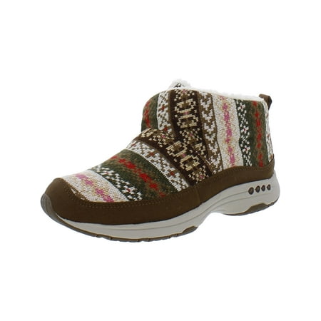 

Easy Spirit Womens Trippin Faux Fur Cozy Ankle Boots