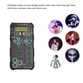 thumbnail image 3 of Live Sound Card Handheld Outdoor Portable Digital Signal Processing Sound Card Effect Device Audio Mixer, 3 of 4