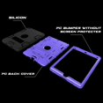 thumbnail image 6 of Case for iPad Mini 5 (2019), Slim Duty Drop Proof Shockproof Protective Armor Cover with Built-in Stand for Apple iPad 7.9 Inch 2019 Release (Black+Purple), 6 of 14