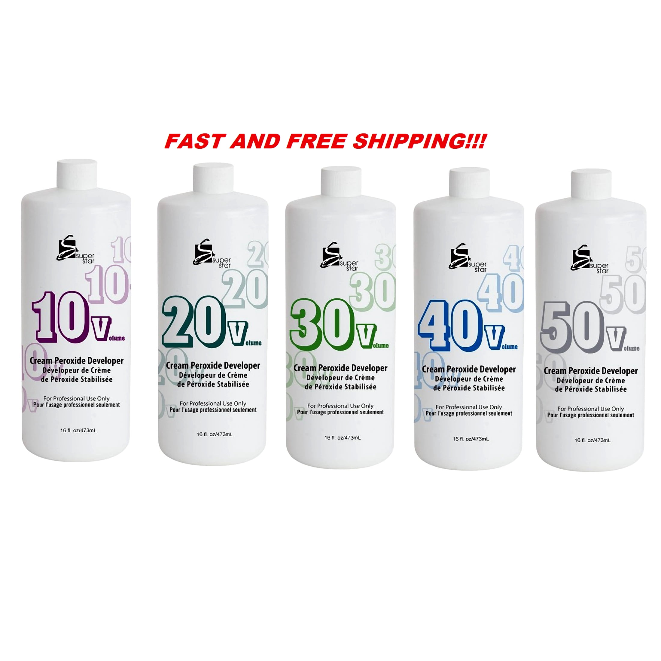Marianna Super Star Cream Peroxide Developer 10 Volume (Size : 16