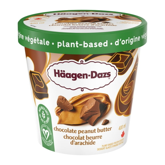 Dessert glacé d’origine végétale Chocolat beurre d’arachide (FRENCH) GOI F&B - Item Short Description