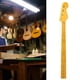 thumbnail image 4 of Mástil para bajo, arce canadiense, 4 cuerdas, 21 trastes, accesorios de repuesto para instrumentos musicales, amarillo brillante, 4 of 5