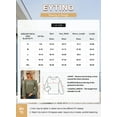thumbnail image 4 of Eytino Womens Pullover Sweaters Fall Sweaters for Women 2025 Lace Raglan Sleeve Button Blouses Casual Crew Neck Long Sleeve Shirt Lightweight Knit Tops Apricot M, 4 of 9