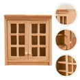 thumbnail image 4 of Weiweiguan 1 Pce Mini Armoire Murale Modèle Mobilier en Bois Ornement Armoire Fait Main Modèle, 4 of 7