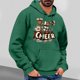thumbnail image 1 of Fiudx Sudadera Japonesa Ligera En Capuchino y Manga Larga, Transpirable, Deportiva, de Secado Rápido, para Hombre, En Estampado Navideño, Ideal para Correr, Ciclismo y Baloncesto., 1 of 4