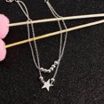 thumbnail image 4 of Tobillera con cuentas colgantes de estrella Minnieouse para niñas Plata, 4 of 6