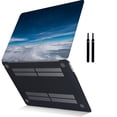 thumbnail image 3 of Compatible with MacBook Air 13 inchs Case 2022 - 2018 Rel. Model A2337 m1/A2179/A1932, Plastic Hard Shell Case Cable Tie, Landscape 114_10, 3 of 5