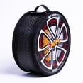 thumbnail image 2 of Hot Wheels Tara Toy: ZipBin Wheelie Track Pack - Unzips Into A Racetrack Mat, Holds 100 Toy Cars, Storage & Play, Circle Tire Design, Kids Ages 3+, 2 of 5