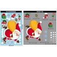 thumbnail image 2 of Calcomanías navideñas para ventanas, decoraciones navideñas para ventanas, pegatinas navideñas para ventanas, copos de nieve, ciervos, Papá Noel, decoración invernal del país de las maravill, 2 of 5