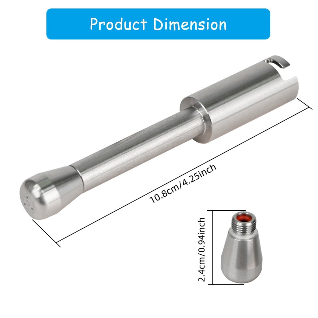 tegongse Heat Resistant Steam Tube Set Milk Frothing Pipe for EC685 Espresso Machines Provide Performances High Use Environments