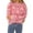 Pink, variant on Sweaters for Women 2025 Fall Winter Trendy Crewneck Heart Shaped Color Block Pullover Sweater