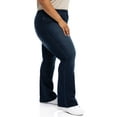 thumbnail image 2 of A3 Denim Women's Plus Size High Rise Flare Jeans, 2 of 6