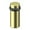 Polished Brass, variant on DELTANA Round Universal Floor Bumper 3", Solid Brass (Polished Chrome)