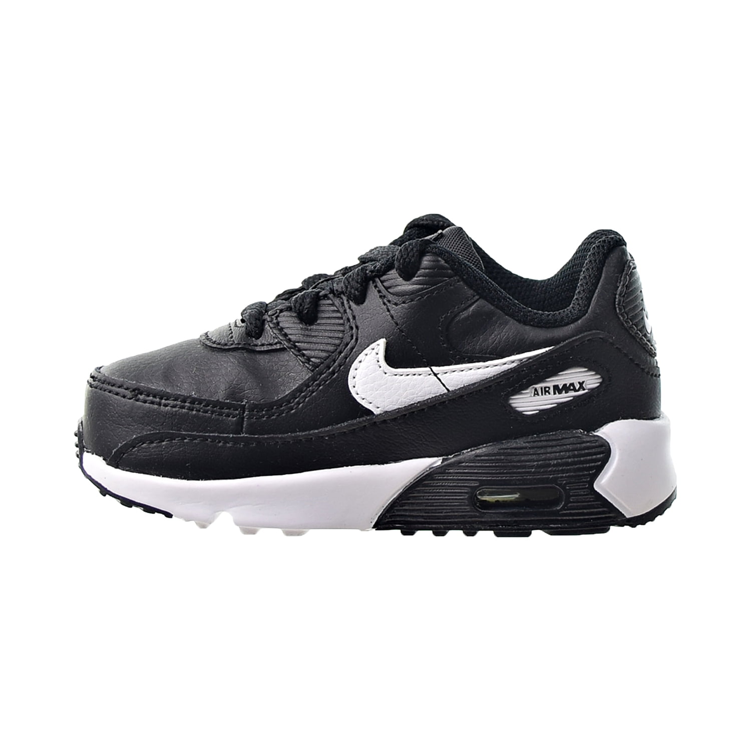 Nike Air Max 90 LTR Toddlers' Shoes Black-Black-White cd6868-010 
