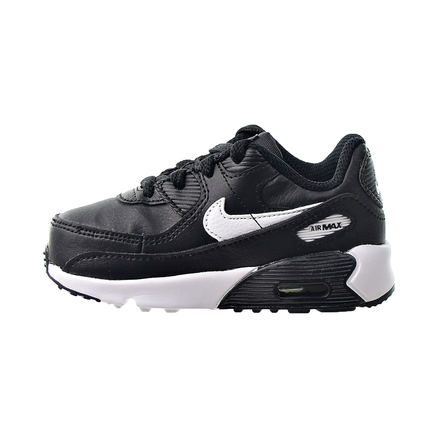Nike Air Max 90 LTR Toddlers' Shoes Black-Black-White cd6868-010 - image 4 of 6