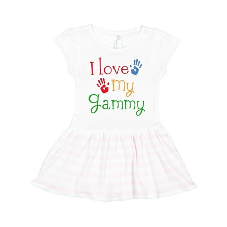 

Inktastic I Love My Gammy Gift Toddler Girl Dress