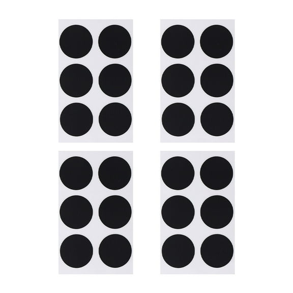 CATIEBYE Cycle Tire Patch Black Professional Portable Tube Patch for Bikes