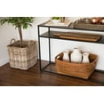 thumbnail image 2 of Kouboo La Jolla Rattan Oblong Storage Basket, Wicker Basket, Decorative Storage, Clear Lacquer Finish, Large, Honey Brown, 2 of 5