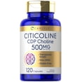 thumbnail image 1 of Suplemento Carlyle Citicolina 500 mg 120 cápsulas de colina CDP, 1 of 6