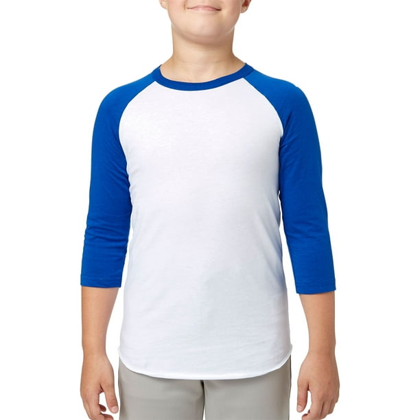 adidas Youth Triple Stripe ¾ Sleeve Baseball Practice Shirt Walmart