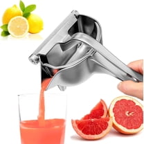 Hand Juicer Squeezer 2026 - Aluminum Lemon Squeezer for Effortless Juice Extraction - Manual Hand Press Juicer for Lemon, Orange Durable Ergonomic Handle, Easy Clean Design
