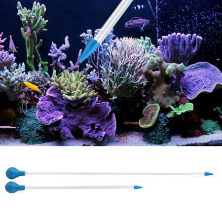 JOYOLA Coral Feeder, 2 Stück Aquarium Wasserwechsler Pipette, 30cm