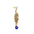 thumbnail image 2 of Crunchy Fashion Stylish Party Wear Traditional Regal Blue Peacock Affair Earrings, 2 of 4