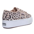 thumbnail image 3 of Superga 2790 Jaguar Print Women's Platform Sole Lace Up Trainers In Leopard Size 7, 3 of 6