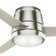 thumbnail image 2 of Commodus - 44 Inch 3 Blade Ceiling Fan with Light Kit and Wall Control-Brushed Nickel Finish-Matte Nickel Blade Color-Pa, 2 of 10