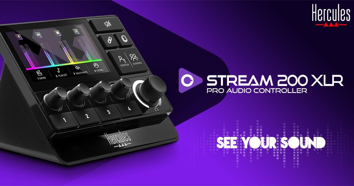 Hercules Stream 200 XLR (FR)