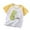 Light Yellow, variant on Baby Boy Summer Clothes Kids Toddler Boys Summer Cartoon Excavator Airplane Dinosaur Print Cotton Short Sleeve T Shirts Summer Tops Blue 6 Months-9 Months