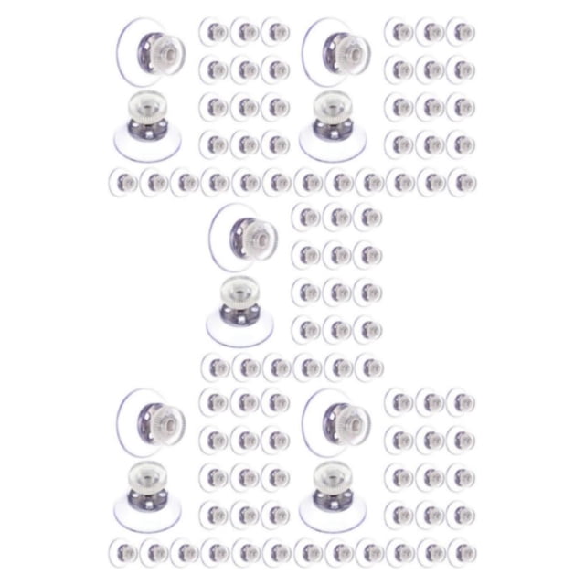 Langgg 12pcs/set Sturdy And Durable Suction Cup Pads Easy To Install And Remove Wide Application Made 5Set