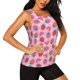 thumbnail image 2 of Balery Haear Strawberry Camiseta sin mangas estampada ligera para mujer, tops de entrenamiento sin mangas, camisetas de yoga transpirables de secado rápido.-X-Large, 2 of 6