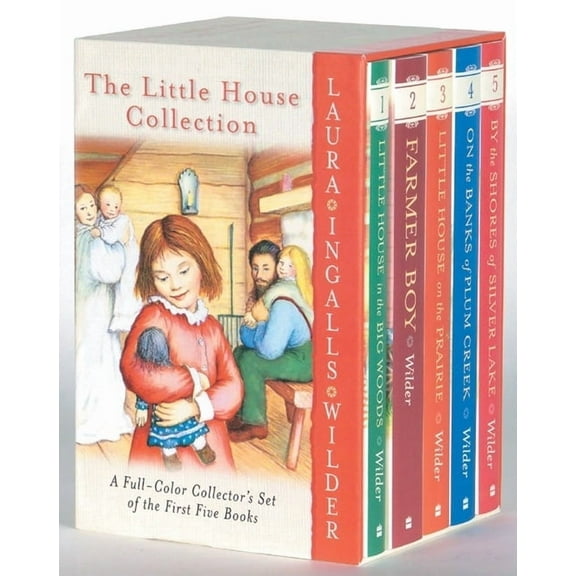 Little House Little House 5-Book Full-Color Box Set: Books 1 to 5, (Paperback)