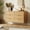 Wood Color, variant on DSstyles 6 Drawer Dresser Fluted Dresser for Bedroom,47" Wooden Chest Of Drawers Modern Dresser for Closet,Natural Oak Dresser