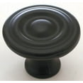thumbnail image 2 of Ultra Hardware 41643 1-1/8" Black Trendset High Density Zinc Knob, 2 of 2