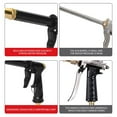 thumbnail image 7 of sruoe Water Hose Nozzle, Washing Water Gun, Pressure Washer Wands, Trigger Thumb Control Garden Hose Nozzle Sprayer, , Plastic Water Nozzle, Water Nozzle for Car Wash Cleaning, 7 of 7